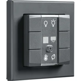 eQ-3 Homematic IP Wandtaster 6-fach anthrazit,