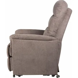 Duo Collection TV-Sessel Stoff 80 x 115 x 93 cm graubraun