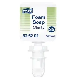 Tork reine Hand Mini Schaumseife S5, hautfreundlicher pH-Wert 525202 , 525 ml - Flasche