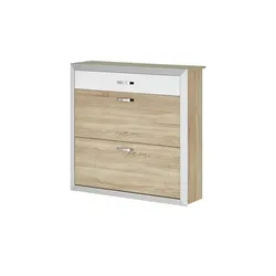 Wohnwert Schuhschrank  Intro , holzfarben , Maße (cm): B: 109 H: 104 T: 32.0