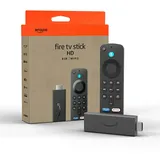 Amazon Fire TV Stick HD (Neueste Generation), Free- und Live-TV, Alexa-Sprachfernbedienung, Smart-Home-Steuerung, HD-Streaming
