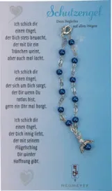 Rosenkranz Auto Engel blau ASCH1NFB