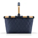 Reisenthel carrybag frame rhombus midnight gold