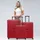 Redolz Essentials 15 Koffer-Set 3-tlg. rot