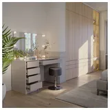 Vicco Schminktisch Sherry mit Hocker & LED-Beleuchtung