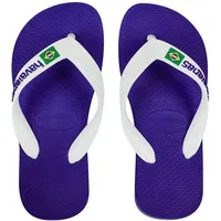 HAVAIANAS Brasil Logo - Flip-Flops Marine Blue, 27/28