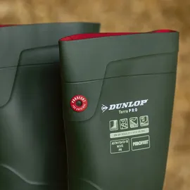 Dunlop Sicherheitsgummistiefel Purofort TerraPRO S5 SRC grün Gr. 36