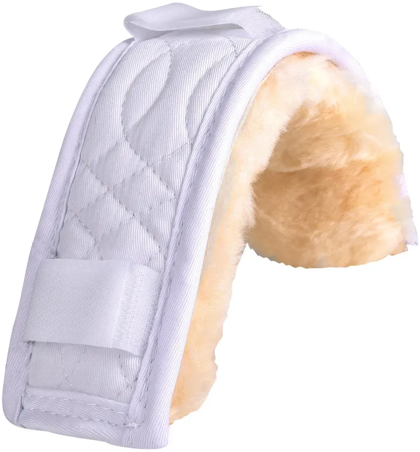 Waldhausen Lammfell Nasenpolster - schwarz/schwarz - schwarz/schwarz