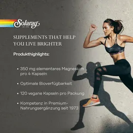 Supplementa Magnesium Glycinat 350 Solaray