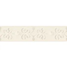 A.S. Création Bordüre Ornament 5 m x 15 cm Beige/Silber 369162