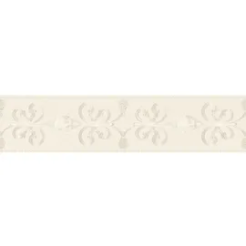 A.S. Création Bordüre Ornament 5 m x 15 cm Beige/Silber 369162