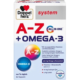 Queisser Doppelherz A-Z+Omega-3 all-in-one system Kapseln