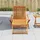 vidaXL Gartenliege 150 x 70 x 69 cm braun klappbar