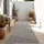 Paco Home - In- & Outdoor Teppich, Flachgewebe Einfarbig Modern Wetterfest für Terrasse Küche 80x250 cm, Grau