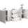 OTTO home Sideboard 200 x 80 x 40 cm Weiß