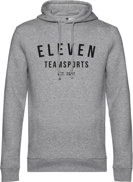 11teamsports established 2007 Hoody Grau Schwarz