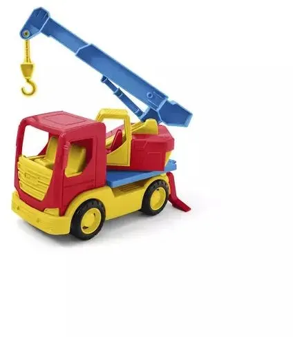 Wader: Tech Truck Kranwagen mit Haken - 32 cm