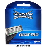 Wilkinson Rasierklingen Wilkinson Quattro, 16-tlg.