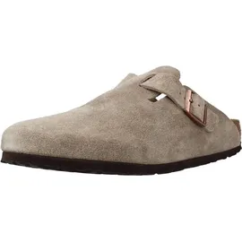 Birkenstock Boston Weichbettung Veloursleder taupe 38