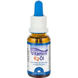 Dr. Jacob's Vitamin K2 Öl Tropfen 20 ml
