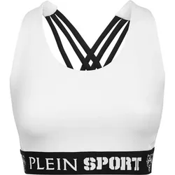 PLEIN SPORT Damen BH Sport-BH, Wei?, XS