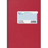 KÖNIG & EBHARDT Geschäftsbuch A5 kariert rot 1 St.