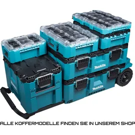 Makita Maktrak Werkzeugbox M leer blau/schwarz 56 x 39 x 16 cm