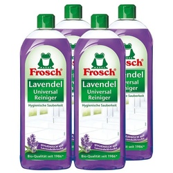 FROSCH 4x Frosch Lavendel Universal-Reiniger 750 ml Allzweckreiniger