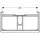 Geberit Smyle Square Waschtischunterschrank 2 Schubladen