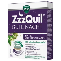 Wick ZzzQuil Gute Nacht Ein- und Durchschlafen TAB 28 St
