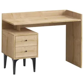 CaliCosy Schreibtisch Eiche Braun
