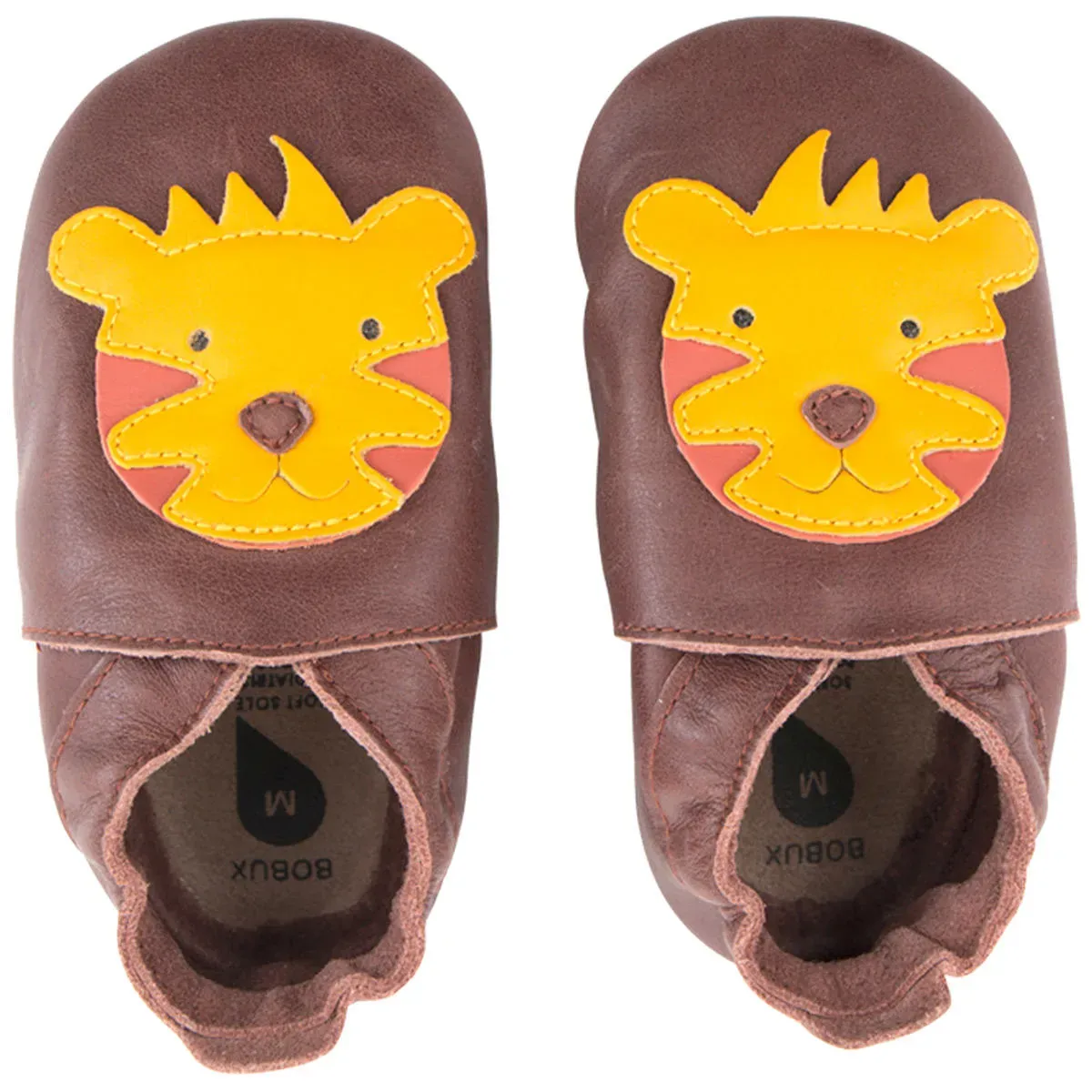 Tiger Baby Krabbelschuhe, Braun (Toffee)