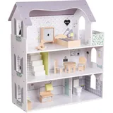 Coemo Puppenhaus Anna mit 3 Etagen