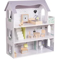 Coemo Puppenhaus Anna mit 3 Etagen