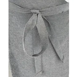 Nino Cucino Latzschürze, Mischgewebe, grau, L. 92 cm