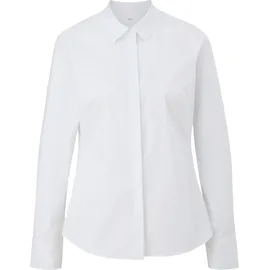s.Oliver Bluse mit Ziernähten Weiß 44