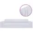 vidaXL Stretch Sofahusse 4-Sitzer Weiß Polyester-Jersey