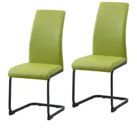 Hti-Living Schwingstuhl SallyP PU Grün