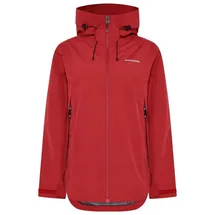 Didriksons Tilde Regenjacke Damen Rot 50