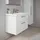 Duravit D-Code Schrank mit Waschtisch, 2 Auszüge,