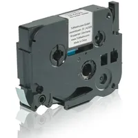 TonerPartner Brother TZES121 P-Touch Farbband schwarz auf Transparent extra