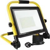 150W 15400LM Led Baustrahler, baustellenlampe mit Stecker, IP66 wasserdicht Baustrahler mit 3,5 m Kabel, tragbar für Werkstatt oder Baustelle, Garage, 6000k Tageslichtweiß