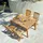 Zebra Technologies Bali Klappsessel 59,5 x 62 x 97 cm teak
