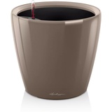 LECHUZA Classico LS 50 Komplettset Ø 50 x 47 cm taupe hochglanz
