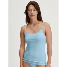 CALIDA Spaghettitop Essential Cotton Blau S