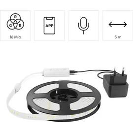 Hama LED-Streifen, WLAN RGBW,