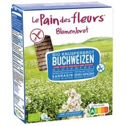 Blumenbrot Knusprige Bio Buchweizen-Schnitten ohne Zuckerzusätze