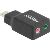 DeLock 67128 / Audio Adapter [1x USB-C® Stecker -