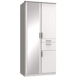 Kleiderschrank KOBLENZ - weiß