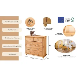 OTTO home Tessin 90 x 88 x 38 cm Beige